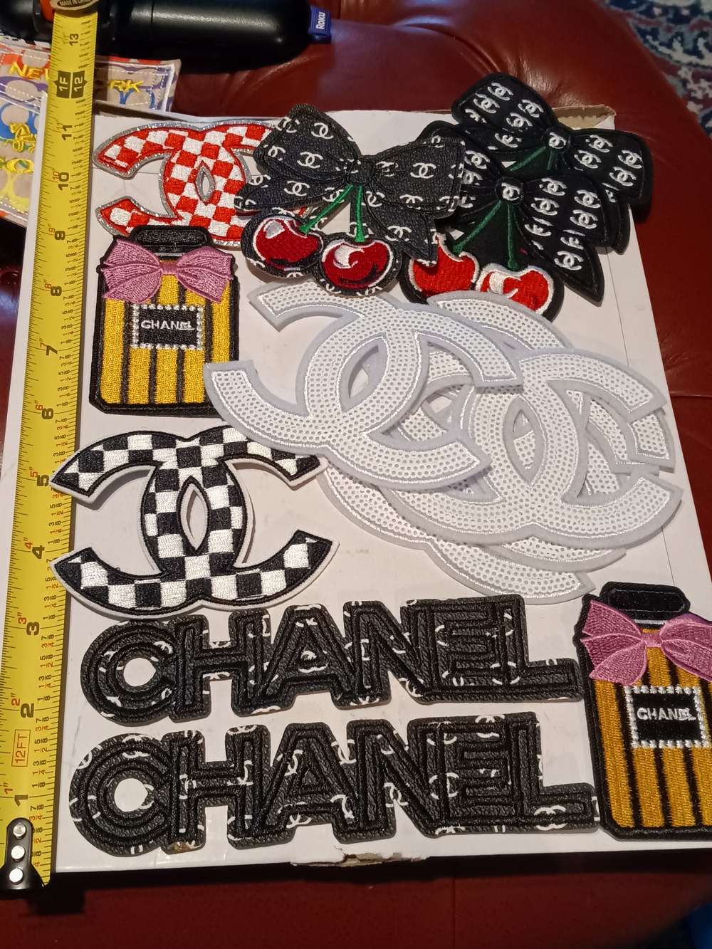Inspired Black & White Patches X11 . All Inculded In Bundle